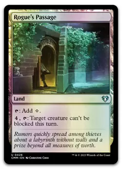 Rogue's Passage #426 (Foil) (NM) Commander Masters CMM Magic MTG - Image 1