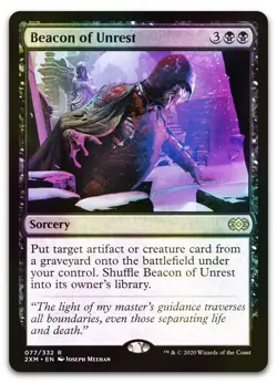 Beacon of Unrest #77 (Foil) (NM) Double Masters 2XM Magic MTG - Image 1