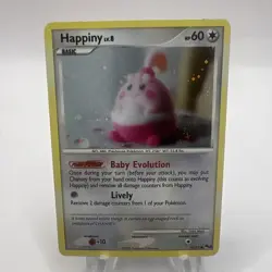 Pokemon POP Series 8 HAPPINY 14/17 Promo Holo LP/MP - Image 1