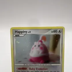 Pokemon POP Series 8 HAPPINY 14/17 Promo Holo LP/MP - Image 2