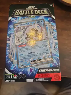 Nintendo Pokemon EX Chien-Pao EX Battle Decks - 60 Cards 820650852404 - Image 3