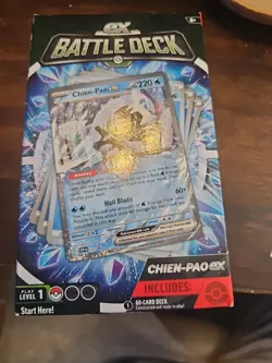 Nintendo Pokemon EX Chien-Pao EX Battle Decks - 60 Cards 820650852404 - Image 4