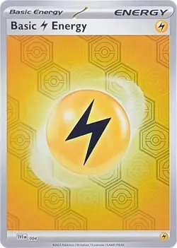 Lightning Energy - SVE004 - Pokemon Shrouded Fable Holo Card NM - Image 1