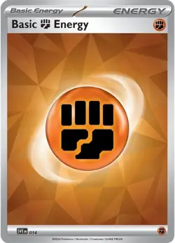 Fighting Energy - SVE014 - Pokemon Stellar Crown Holo Card NM - Image 1