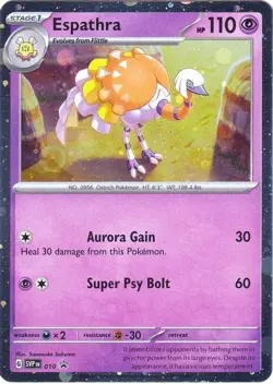 Espathra - SVP010 - Pokemon Scarlet & Violet Promo Ultra Rare Holo Card NM - Image 1