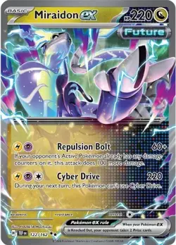 Miraidon ex - 122/162 - Pokemon Temporal Forces Ultra Rare Card NM - Image 1
