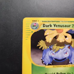 Dark Venusaur #7 - 2003 Best of Game Promo Non-Holo Rare - Pokemon TCG - LP - Image 5