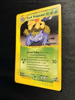 Dark Venusaur 7 Best Of Promo Winner Stamp *Near Mint* - Image 3