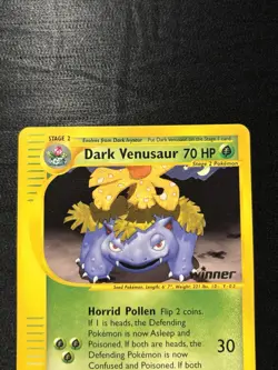 Dark Venusaur 7 Best Of Promo Winner Stamp *Near Mint* - Image 4