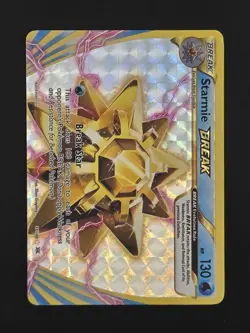 Starmie BREAK 32/108 Rare BREAK Pokemon TCG XY - Evolutions NM - Image 1