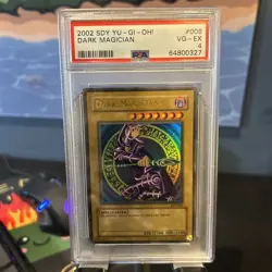 Yugioh! PSA 4 2002 Dark Magician SDY-006 Ultra Rare Unlimited - Image 1