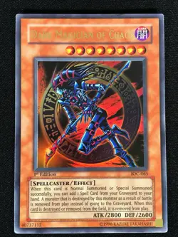 Yugioh Dark Magician Of Chaos IOC-065 1st Ultra (MP) - Image 1