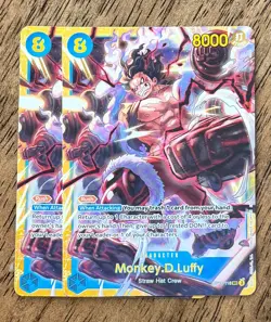 One Piece | Monkey.D.Luffy SEC OP11-118 Learn Together (x2) ENG NON-FOIL NM - Image 1
