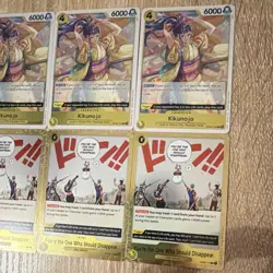 OP06-104 Kikunojo & OP06-115 You're the One Who Should Disappear- One Piece Card - Image 3