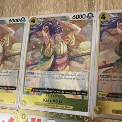 OP06-104 Kikunojo & OP06-115 You're the One Who Should Disappear- One Piece Card - Image 5