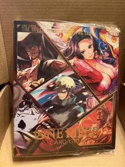 ONE PIECE TCG SEVEN WARLORDS OF THE SEA BINDER [NO PROMOS] [BINDER ONLY] - Image 1