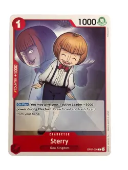 New: One Piece CCG Sterry OP07-006 500 Years in the Future Regular Common - Image 1