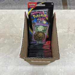 Pokemon TCG Phantasmal Flames Check lane Blister Pack 16x Case - Image 1