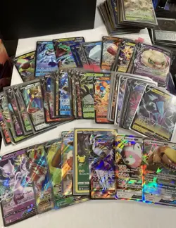 Pokemon TCG Bulk Card Lot - 100 (Featuring HOLO/ REVERSE HOLO +5 Ultra Rare) - Image 1