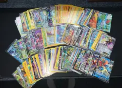 Pokemon TCG Bulk Card Lot - 100 (Featuring HOLO/ REVERSE HOLO +5 Ultra Rare) - Image 3