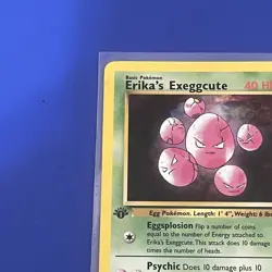Erika's Exeggcute 77/132 (LP) 1st Edition Common Gym Heroes 2000 WOTC Pokemon - Image 2
