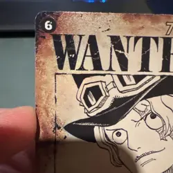 SABO Wanted Poster OP13-120 (SEC) Special Rare English One Piece Card NM/M - Image 2
