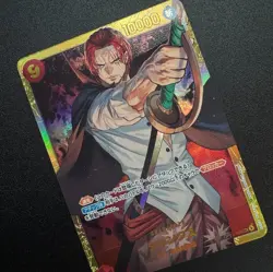 Shanks SEC OP01-120 - One Piece TCG Japanese Card Near-Mint Secret Rare - Image 4