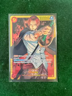 OP01-120 Shanks SEC - One Piece TCG English Card Near-Mint Secret Rare - Image 1