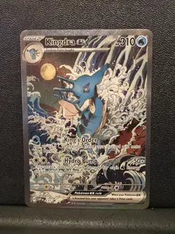 Kingdra EX 131 Pokemon TCG Scarlet & Violet Black Star Promo - Image 1