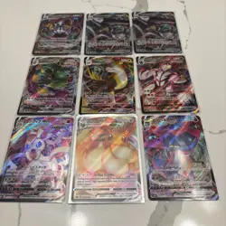 Pokemon TCG VMAX Lot of 9 Ultra Rare Cards NM/M Full Art Various Sets English/JP - Image 1