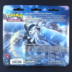Sun and Moon Crimson Invasion 3 Pack Booster Blister Lucario - Pokemon Sealed - Image 2