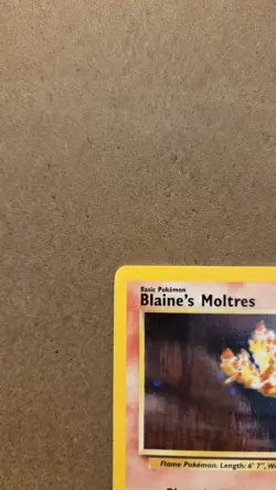 Blaine's Moltres Gym Heroes 1/132 Rare Holo - Tail Swirl - LP - ungraded - Image 5