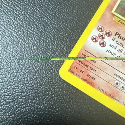 2000 VINTAGE POKEMON TCG Pokemon Gym Heroes Blaine’s Moltres #1/132 Holo Rare MP - Image 4