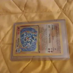 Machamp 8/102 1st Edition Near Mint NM Holo Rare Base Set Pokemon Card 1999 - Image 5