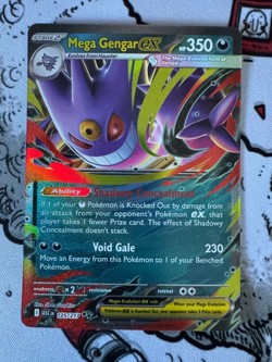 Mega Gengar ex 125/217 - Ascended Heroes Pokemon Card - NM - Image 1