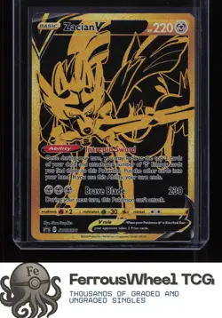 Zacian V Holo SWSH076 - SWSH: Sword & Shield Promo Cards - (NM) - Image 1
