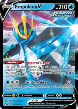 Empoleon V - SWSH108 - Pokemon Sword & Shield Promo Ultra Rare Holo Card HP - Image 1