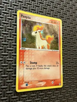 Pokemon Ponyta EX TCG FireRed & LeafGreen Set Card 76/112 Reverse Holo - Image 2