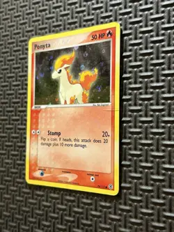 Pokemon Ponyta EX TCG FireRed & LeafGreen Set Card 76/112 Reverse Holo - Image 3