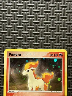 Pokemon Ponyta EX TCG FireRed & LeafGreen Set Card 76/112 Reverse Holo - Image 4