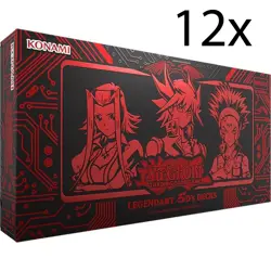 Yu-Gi-Oh 2025 Legendary 5D's Decks 12-Box CASE FACTORY SEALED IN-HAND! - Image 1