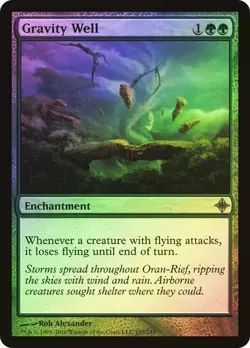 Rise of the Eldrazi MTG Foil Gravity Well Magic - Image 1