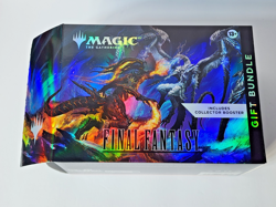 MTG Final Fantasy Gift Bundle - DICE Basic Lands & Poster Included - NO PACKS - Image 1