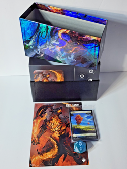 MTG Final Fantasy Gift Bundle - DICE Basic Lands & Poster Included - NO PACKS - Image 3