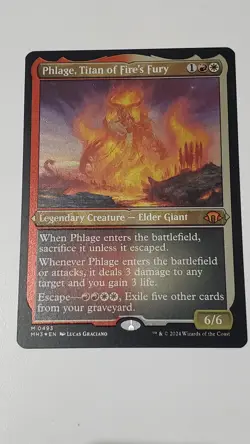 Phlage, Titan of Fire's Fury (Foil Etched) Modern Horizons 3 Foil - Image 1