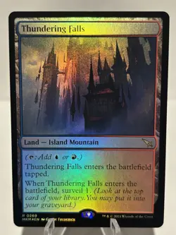 Thundering Falls 269 R Murders at Karlov Manor FOIL NM MTG - Image 1