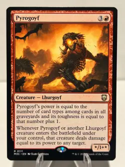 Pyrogoyf 111 R Commander: Modern Horizons 3 NM MTG - Image 1