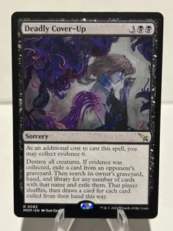 Deadly Cover-Up 83 R Murders at Karlov Manor NM MTG - Image 1