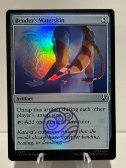 Bender's Waterskin 255 C Avatar: The Last Airbender FOIL NM MTG - Image 1