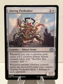 Glaring Fleshraker 7 U Modern Horizons 3 NM MTG - Image 1